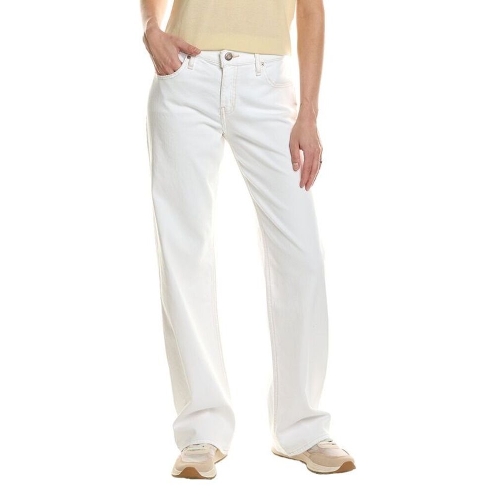 Hudson Jeans Womens Kelli White Straight Jean